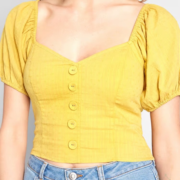 Prairie Much So Puff Sleeve Top - Picture 1 of 10